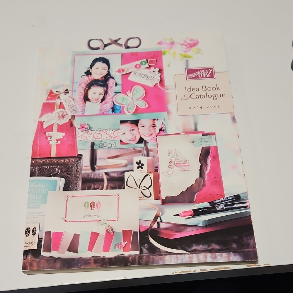 Stampin Up Idea Book & Catalogue 2004-2005 Retired